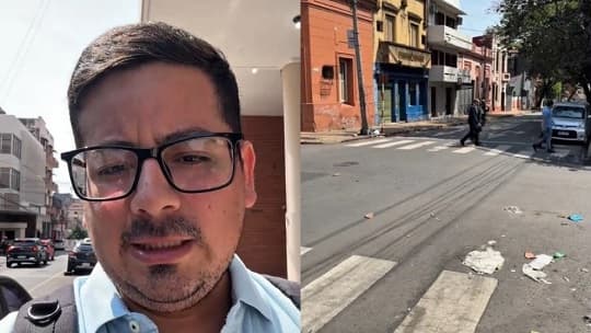 Periodista ecuatoriano critica pobreza en Asunción