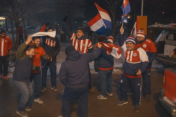 Clima frío y lluvias acompañan el feriado mundialista