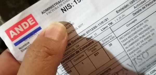 Gobierno planea ajuste automático en tarifa de ANDE