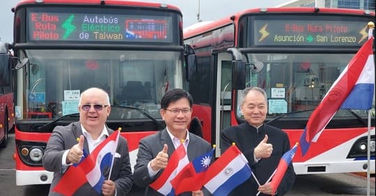 Taiwán impulsa planta de buses eléctricos en Alto Paraná