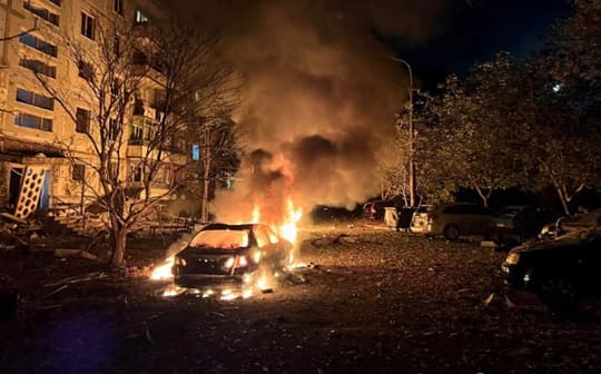 Ataque ruso deja cinco muertos y miles sin luz en Ucrania