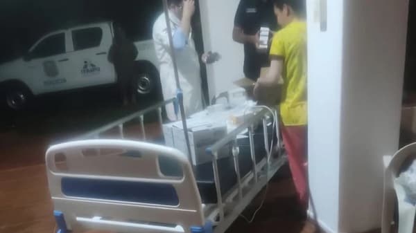 Suboficial herido por el EPP recibe cama donada anónimamente