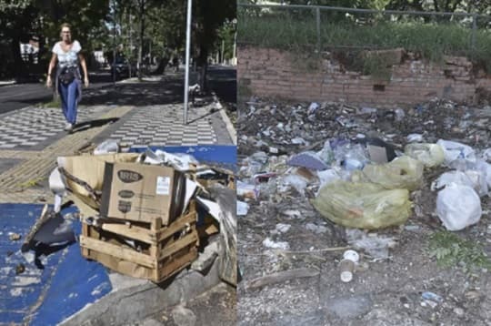 Basura, veredas rotas y espacios abandonados rodean al Defensores a días de la final de la Sudamericana