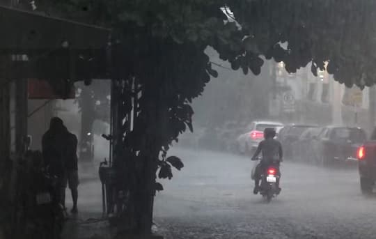Meteorología alerta tormentas en gran parte del país