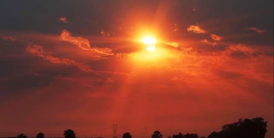 Viernes caluroso, húmedo y soleado, con una máxima de 39 °C
