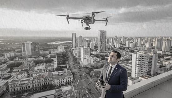 Asunción: Bello busca vigilar a contribuyentes con drones para mejorar recaudación