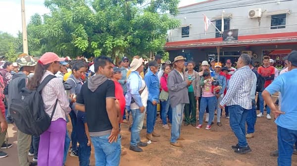 Campesinos exigen liberación de detenidos por el caso Lusipar