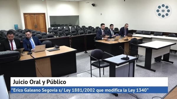 Juicio contra Erico Galeano sigue y fijan audiencias para enero