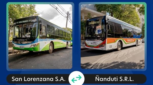 Primeras líneas con transbordo gratuito en el área metropolitana