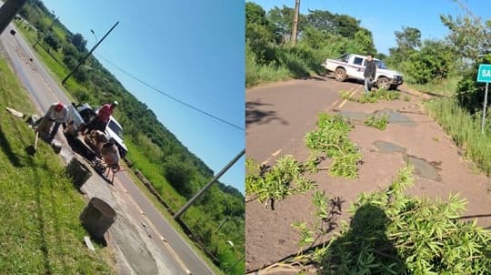 Docentes reparan ruta en Misiones ante la ausencia estatal