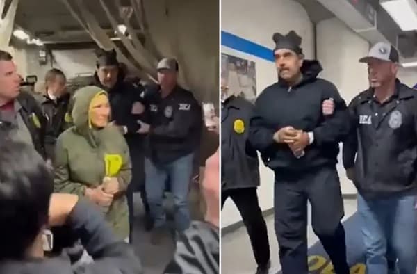 Video muestra a Maduro en la sede de la DEA en Nueva York