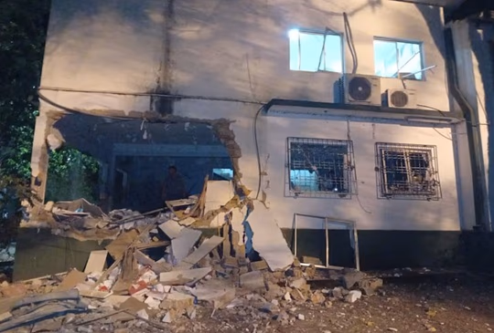 Asalto con explosivos a empresa agroganadera en Coronel Bogado