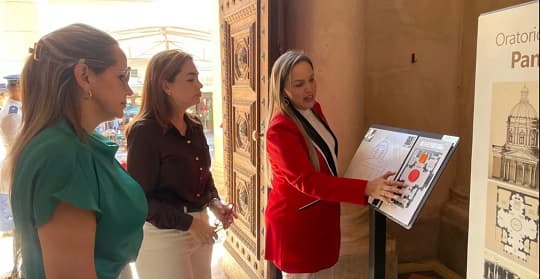 Agregan rampas, braille y relieves táctiles en sitios históricos