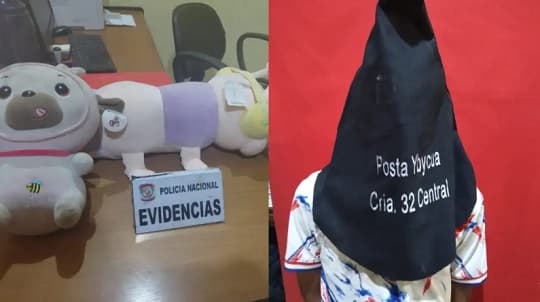 Detienen a joven por hurto de peluches en Capiatá