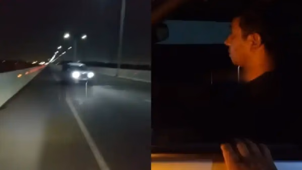 Evitan posible tragedia: pareja dormía en un puente