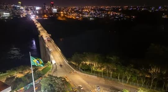 Bloqueo parcial esta noche en el Puente de la Amistad