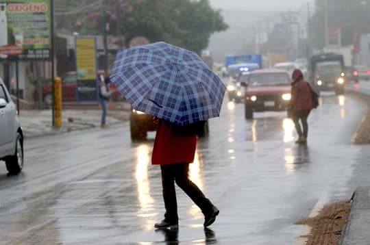 Miércoles inestable: lluvias y clima fresco en el país