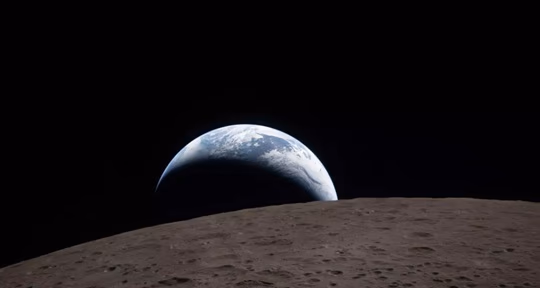 Artemisa II capta “amanecer” de la Tierra y eclipse