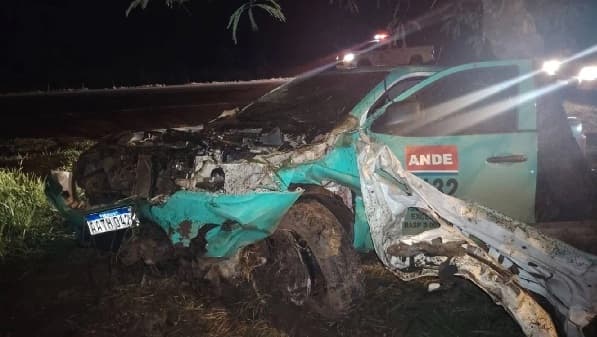 Yby Ya’u: caballo suelto provoca choque de ANDE