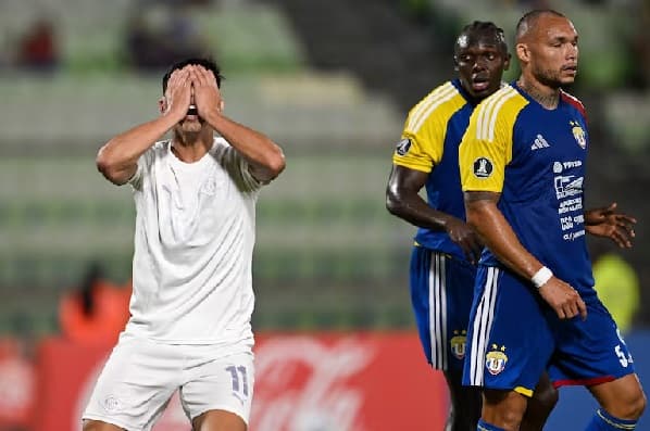 Libertad pierde 3-1 contra Universidad Central en Venezuela